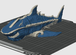 Articulated Shark Flexi 3MF | Ocean Toy Multi-Color | Flexi 3d model