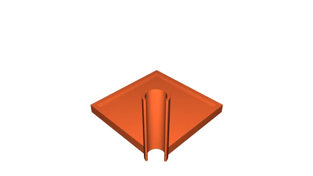 22MM CORNER SHELF GROW TENT.stl 3d model