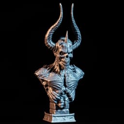 Mephisto bust (Pre-Supported) 3d model