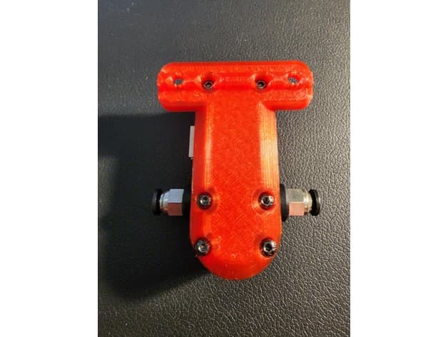BTT BigTreeTech Smart Filament Runout Sensor 2020 Extrusion T Mount 3d model