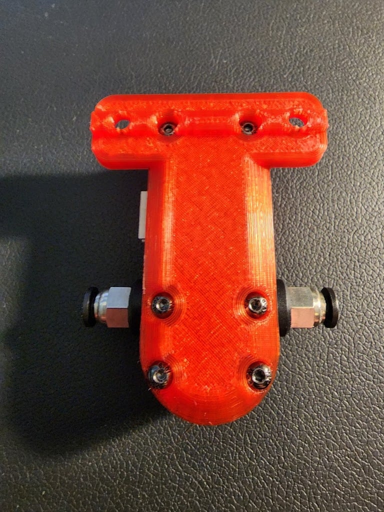 BTT BigTreeTech Smart Filament Runout Sensor 2020 Extrusion T Mount 3d model