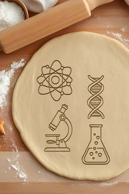 Science Cookie Cutter, Biscuit Cutter 3d model