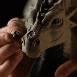 Incense Dragon - Smoke Breathing Bust 3d model