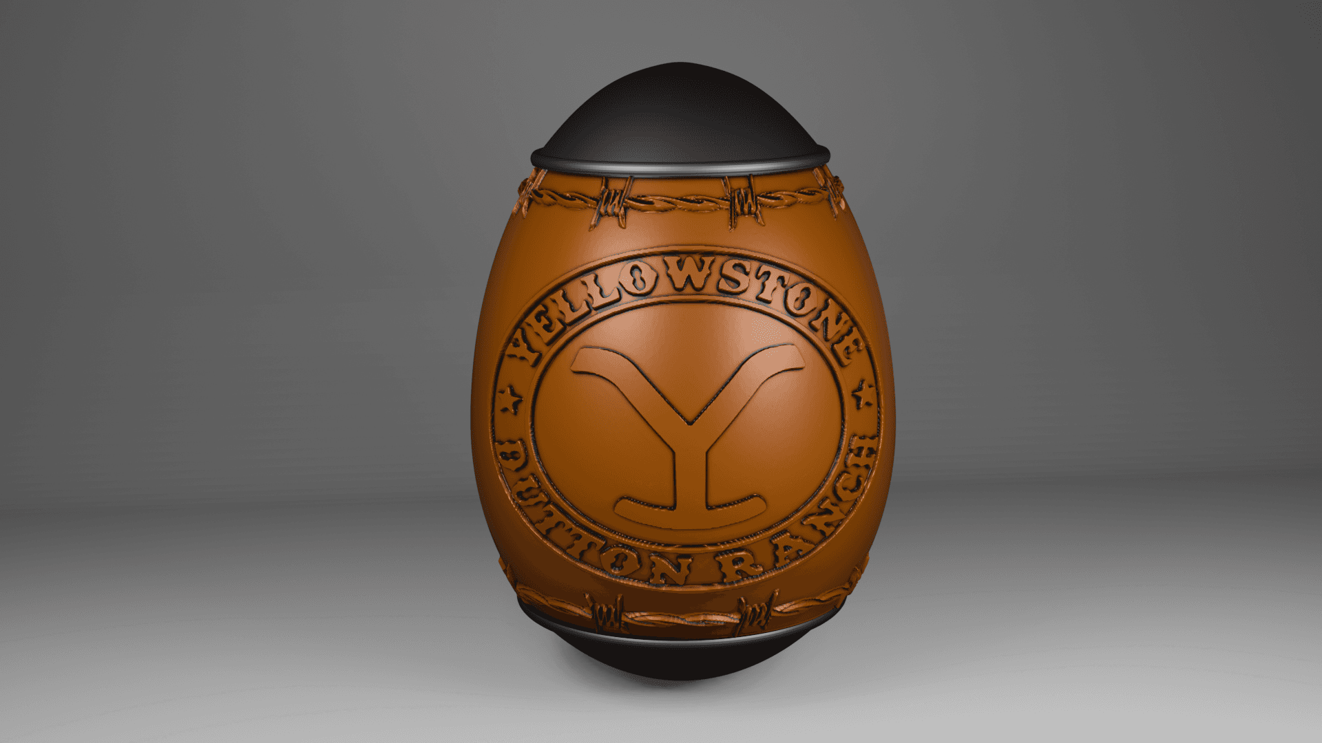Western Egg Containers / Toys 3d model