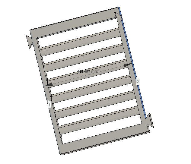 grill modules for the middle.obj 3d model