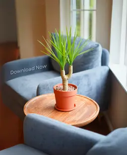 Dust-Free Dragon Tree | The Brush, Trashcan, Dustpan all-in-one Plant 3d model
