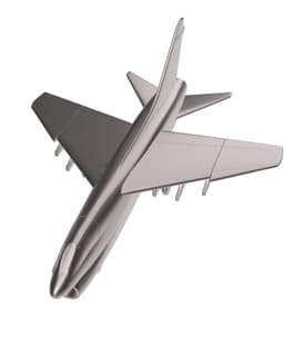 Vought LTV A-7E Corsair II 3d model