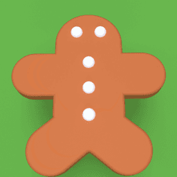 Gingerbread Man 🍪 3d model