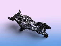 Bullπ 3d model