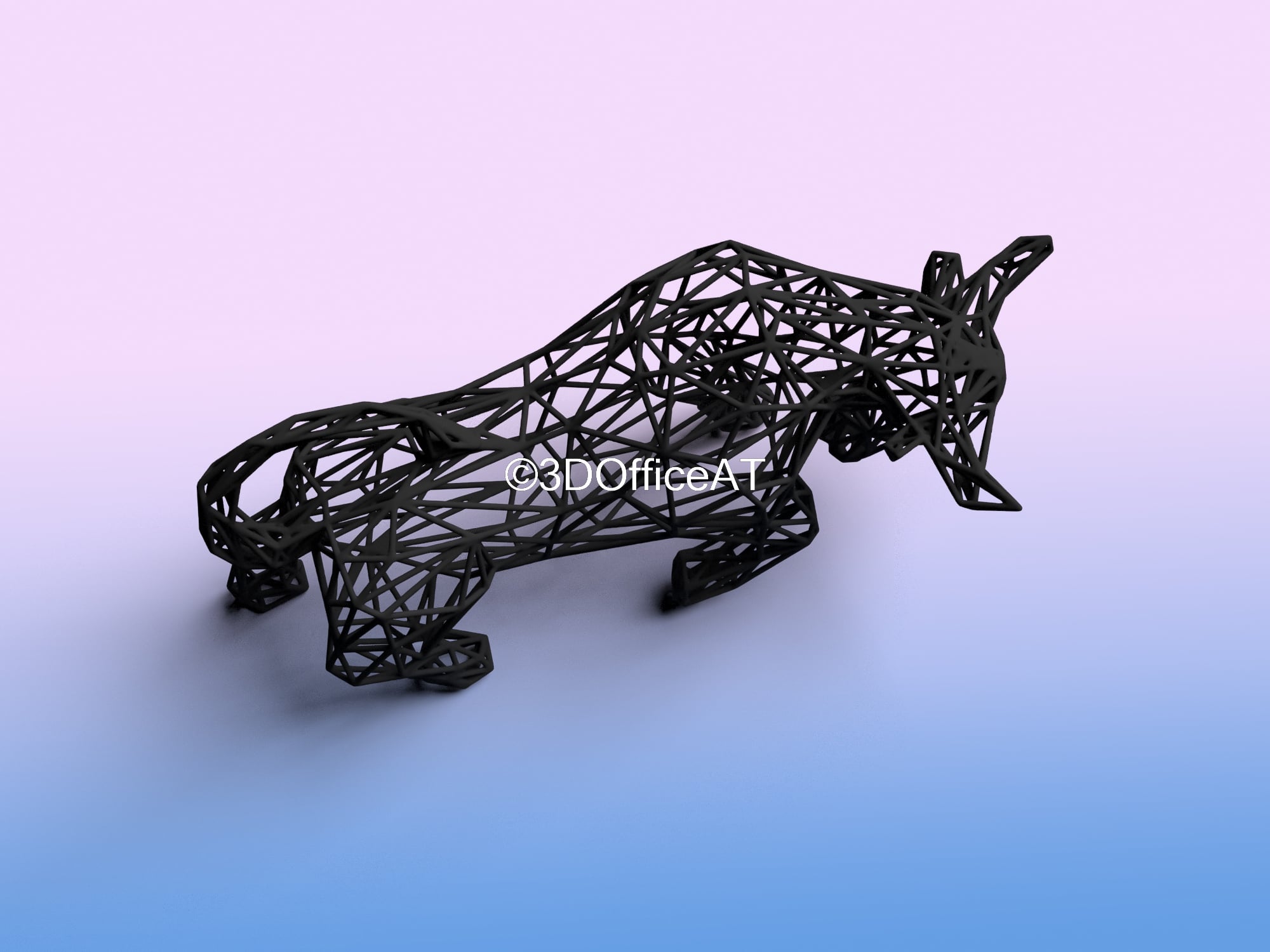 Bullπ 3d model