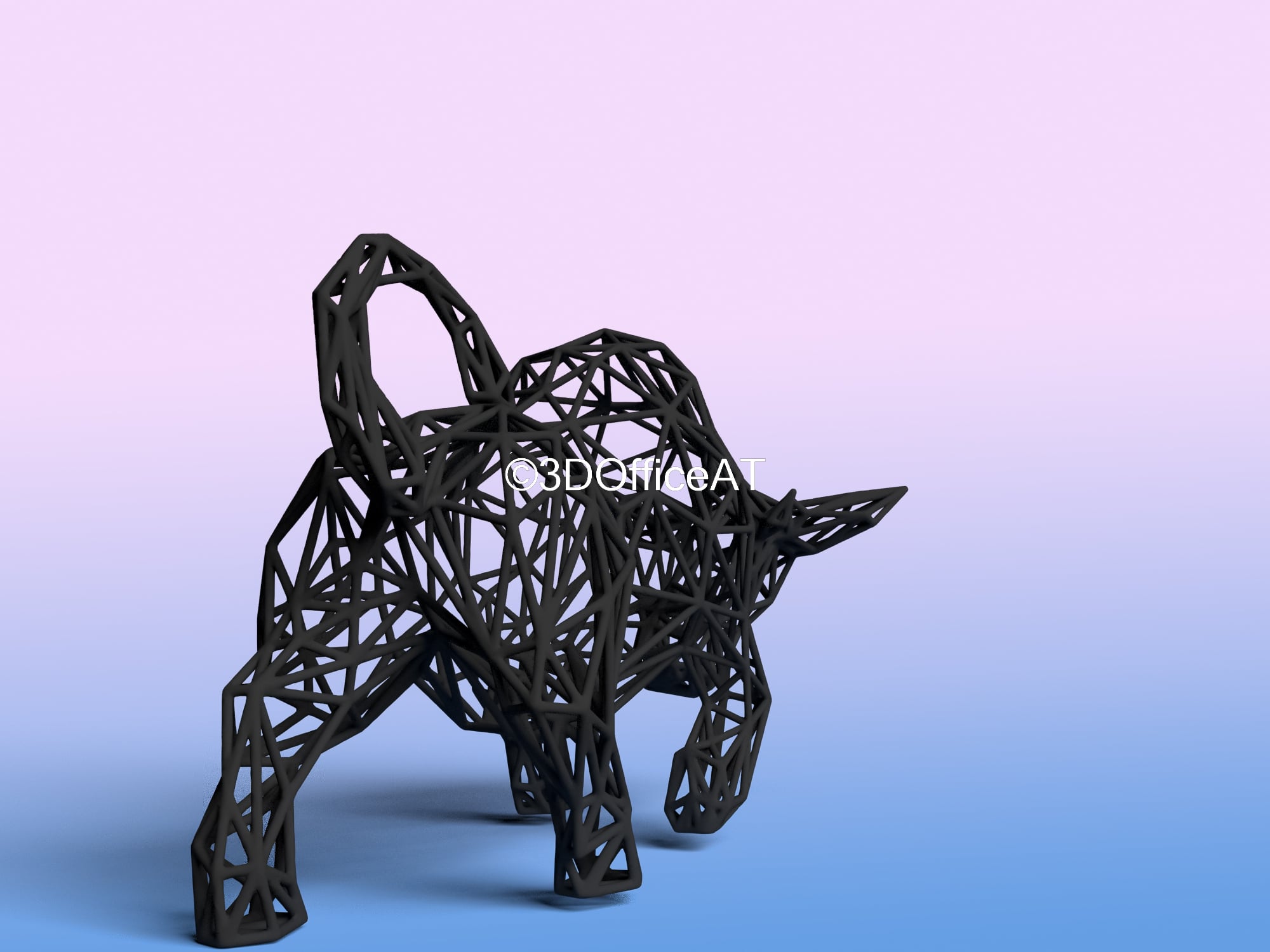 Bullπ 3d model