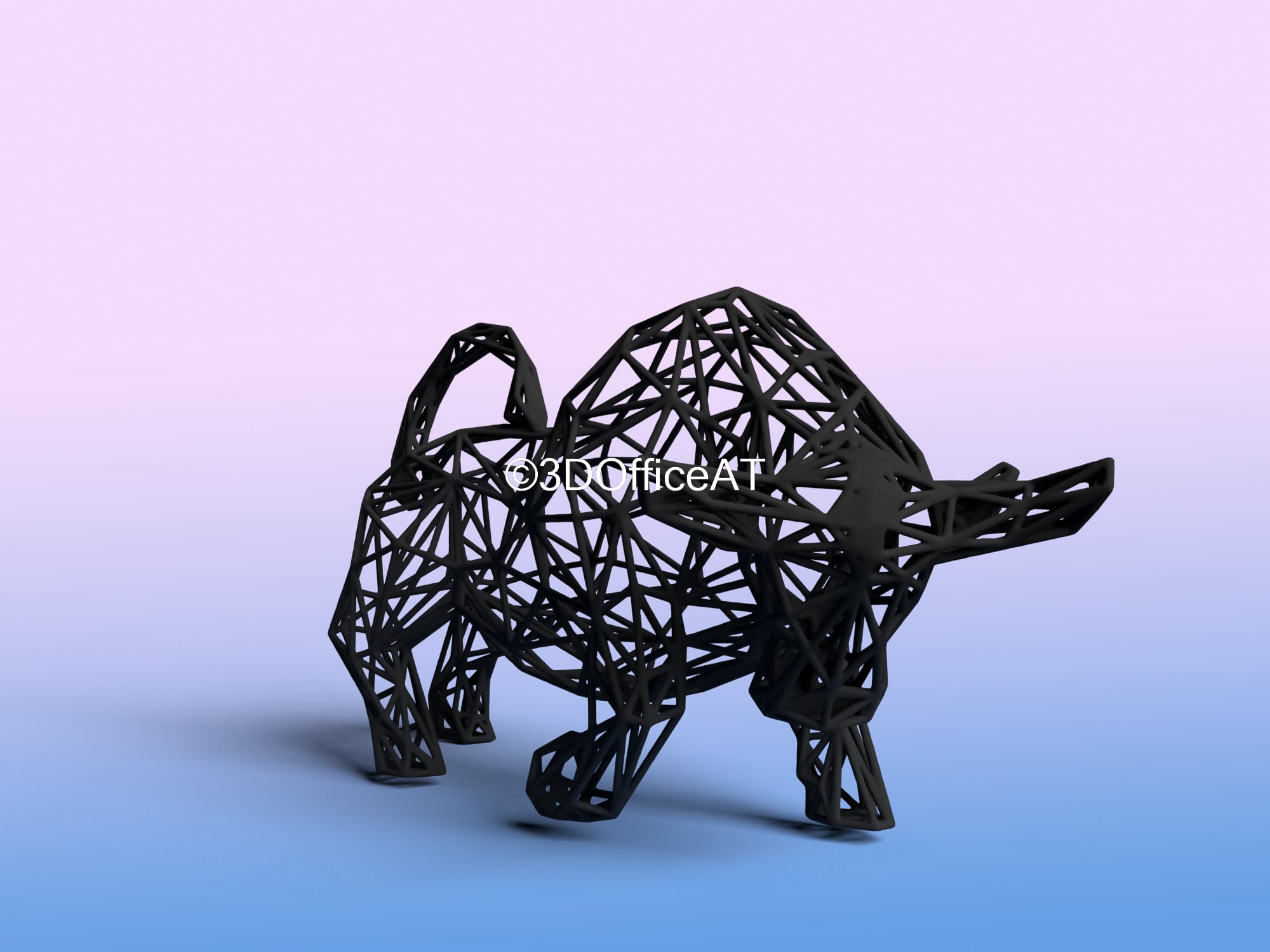 Bullπ 3d model
