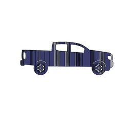 2016 GMC Canyon 3D Car Flip Art Desk Display 3d model
