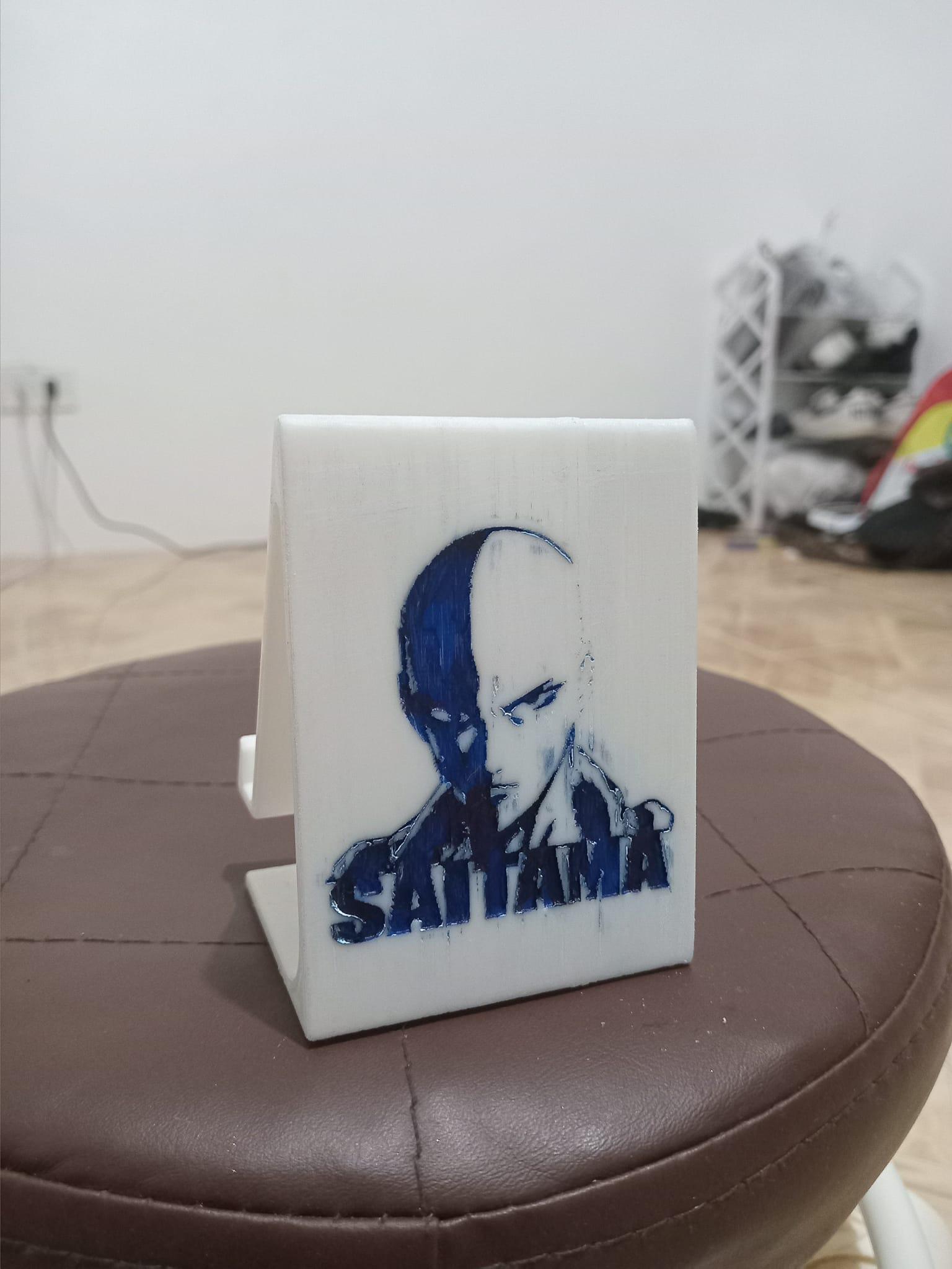 One punch man phone stand 3d model