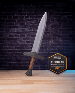 Viking 1 Modular Sword Skin – Sword Kit | No Supports, No AMS, No Glue 3d model