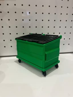 Mini Desktop Dumpster 3d model