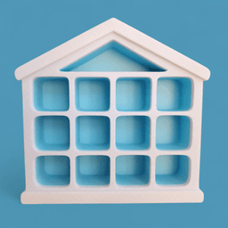 2025 Cottage Shelf 3d model
