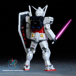 Mech RX-78 Armor 3D Printer STL File 3d model