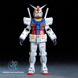 Mech RX-78 Armor 3D Printer STL File 3d model