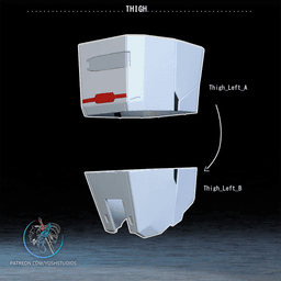Mech RX-78 Armor 3D Printer STL File 3d model