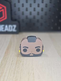 Blokkheadz A-Team BA Baracus - Magnet, Ornament and Regular Collectible 3d model
