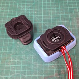 Quadlock mount to NK SpeedCoach adaptor 3d model