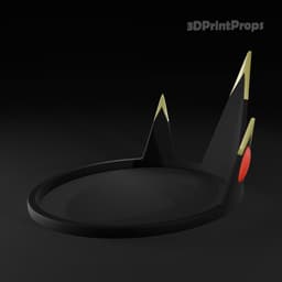 Charlie Morningstar Crown – Hazbin Hotel Cosplay – Print-Ready Split Parts 3d model