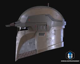 Cowboy Mando Helmet - 3D Print Files 3d model
