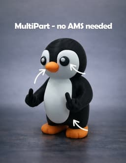 Bad Penguin 3d model
