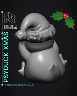 Psyduck xmas - Pokemon - Fan Art 3d model