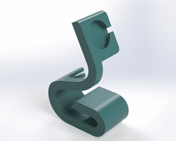 Apple Watch Stand STL | 3D Printable Charger Dock | Minimal Desk Stand 3d model