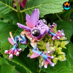 Flutterfrog 3d model