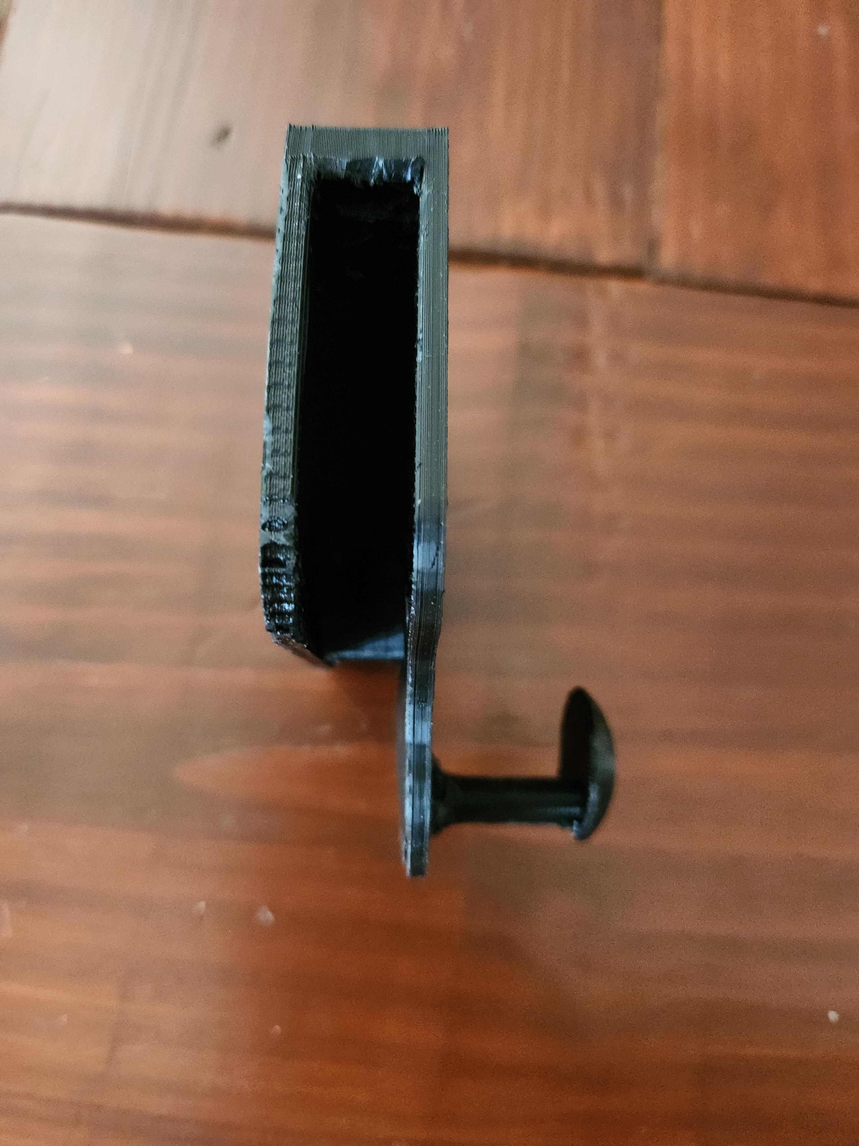 Front Door Hanger wrought iron insert 3d model