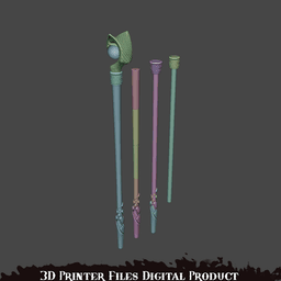 President Loki Cosplay Cane Marvel Rivals 3d model