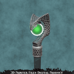 President Loki Cosplay Cane Marvel Rivals 3d model