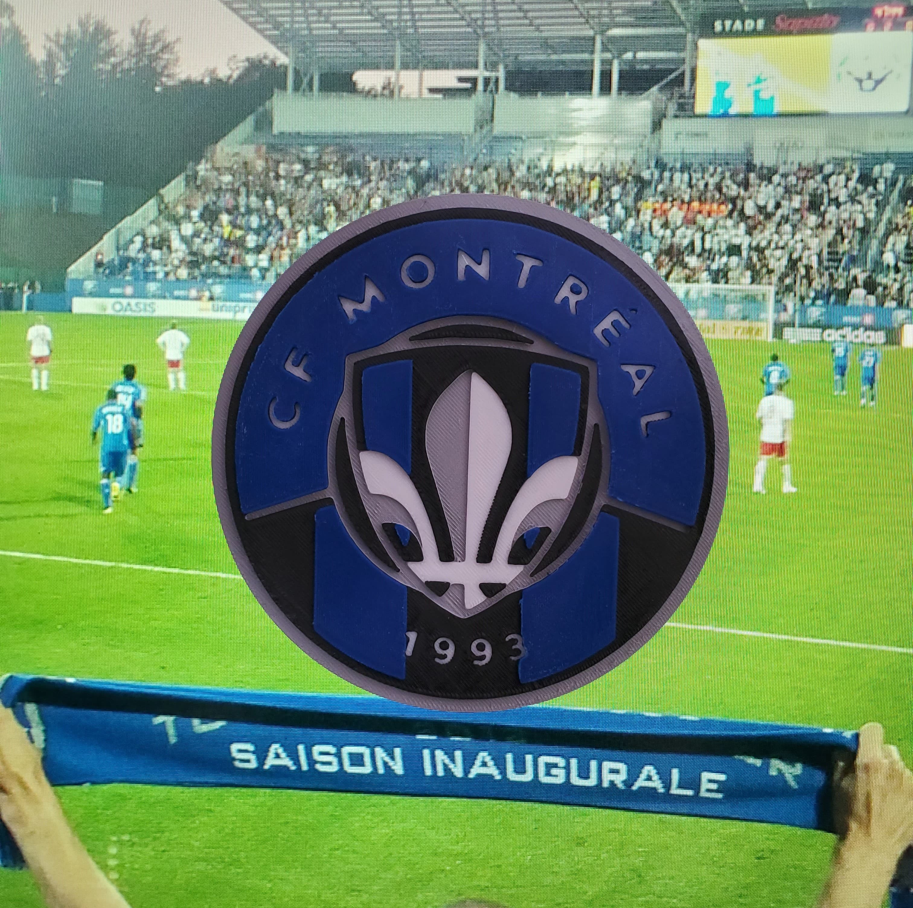 CS CF Montreal coaster or plaque 3d model