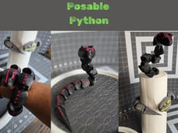 Sssstrike! – The Poseable Friction Snake 3d model