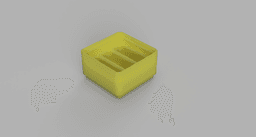 Gridfinity 3075 raspberry pi fan holder 3d model
