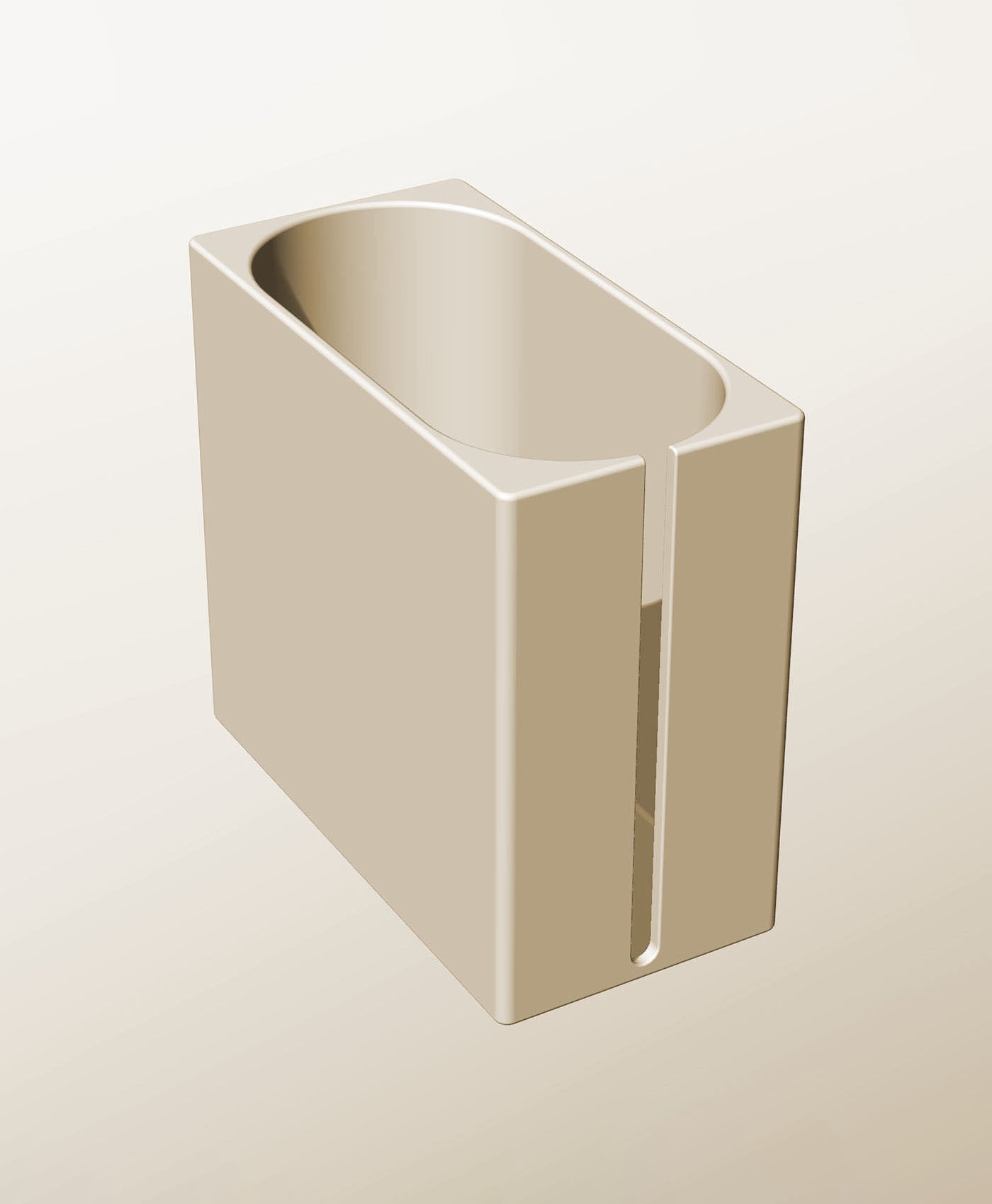 CX96-190-SS Stacking slotted component box bin for makers 3d model