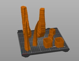 Antelope modified horns 3d model