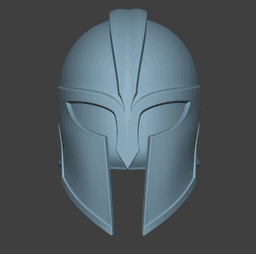 Achilles Greek Troy Helmet – Ancient Warrior Cosplay Mask 3d model