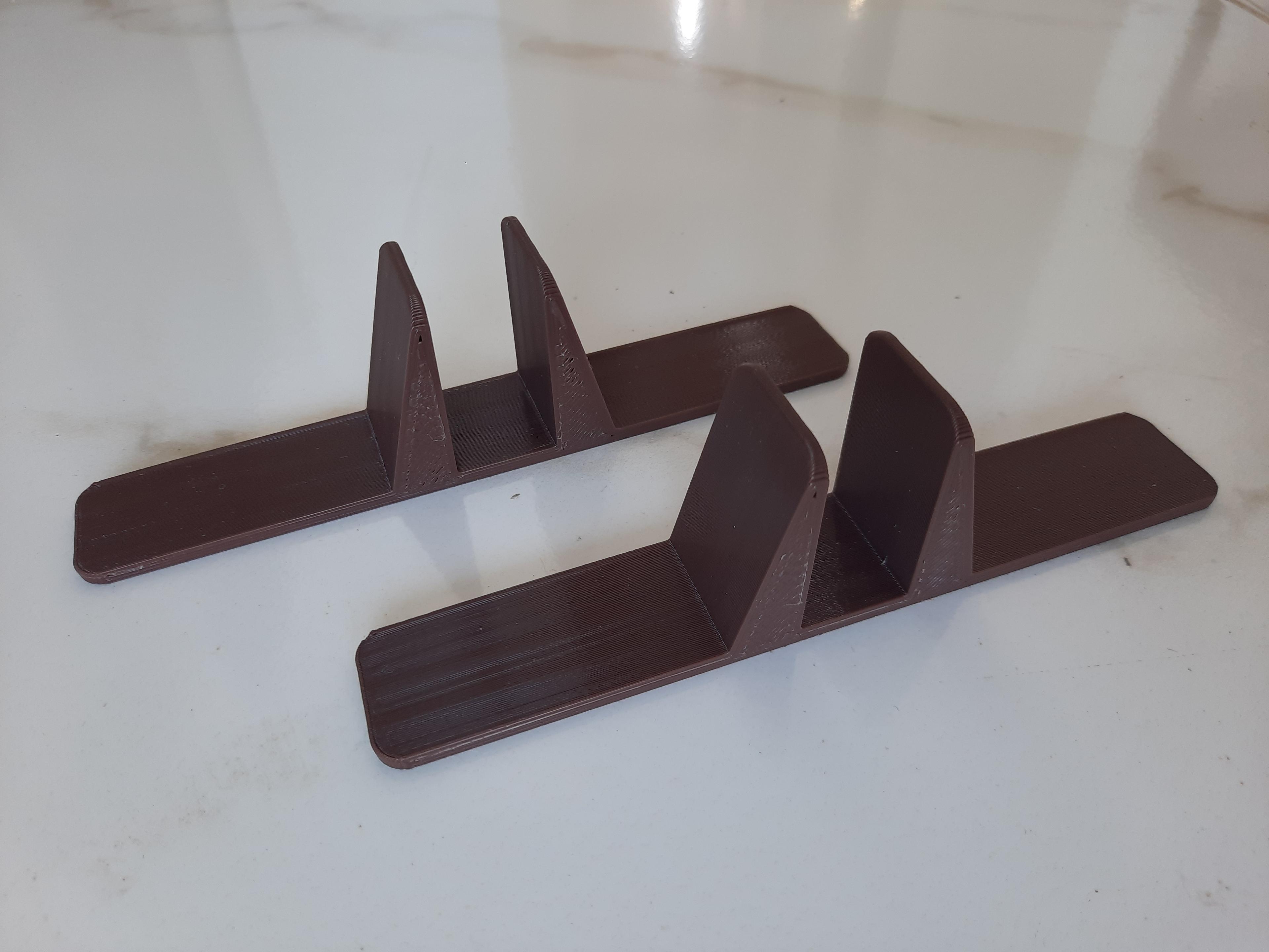 Wood plate support 3d model