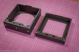 MUIN Fume Extractor Boom Arm Mount Housing 3d model