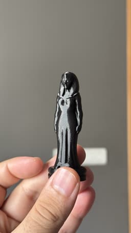 Ancient Egyptian Chess Set - Pharaoh & Anubis Tabletop Pieces 3D Print 3d model