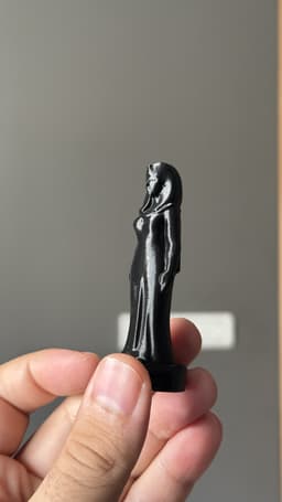Ancient Egyptian Chess Set - Pharaoh & Anubis Tabletop Pieces 3D Print 3d model
