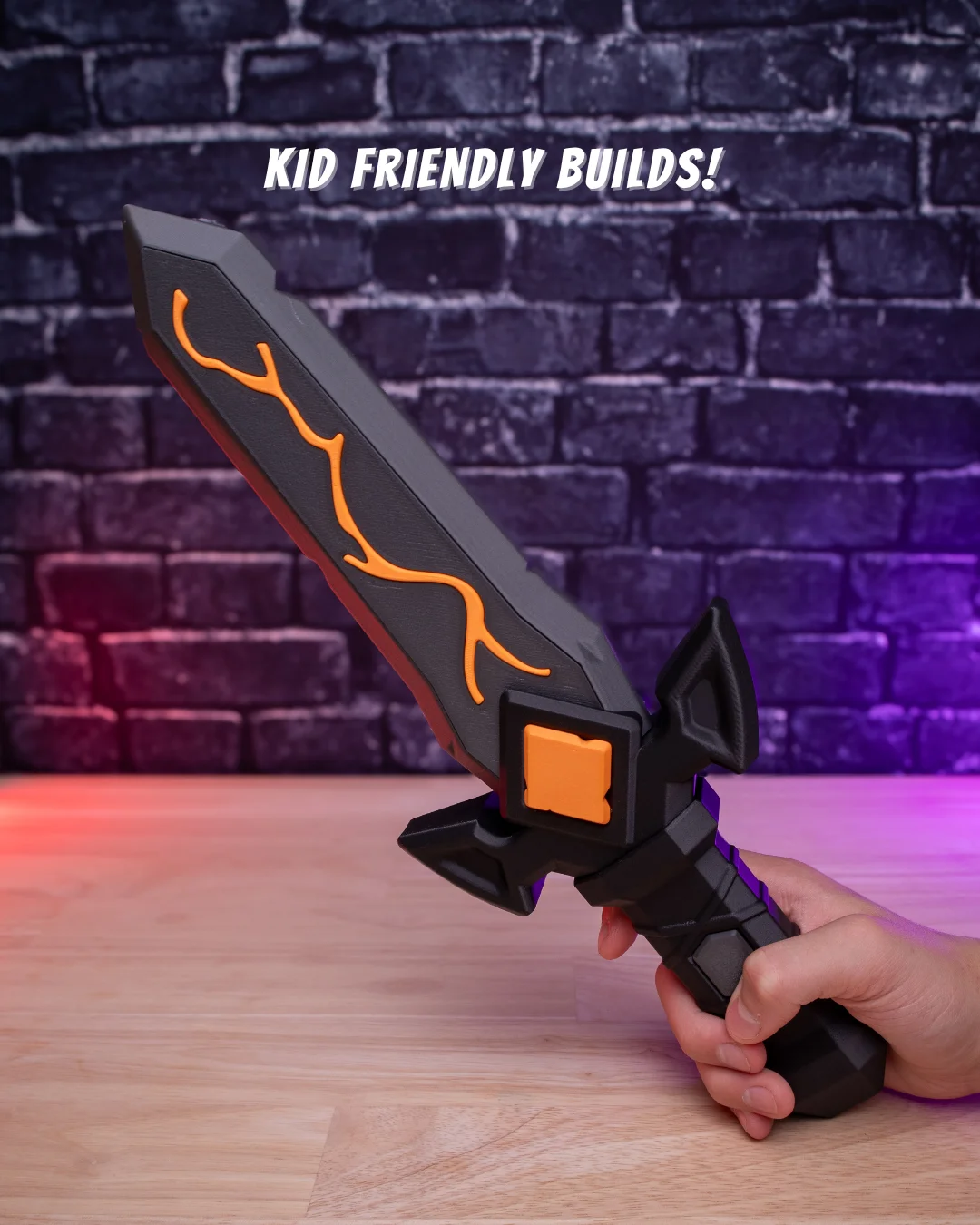 Cinderbite - Sword Prop Kit | No Supports, No AMS, No Glue 3d model