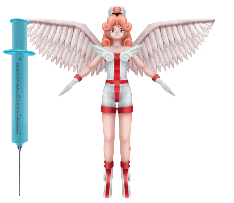 Injection Fairy Lily 3d model