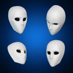 Faceless Killer Mask 3d Stl File | Faceless Killer Mask Digital File 3d model