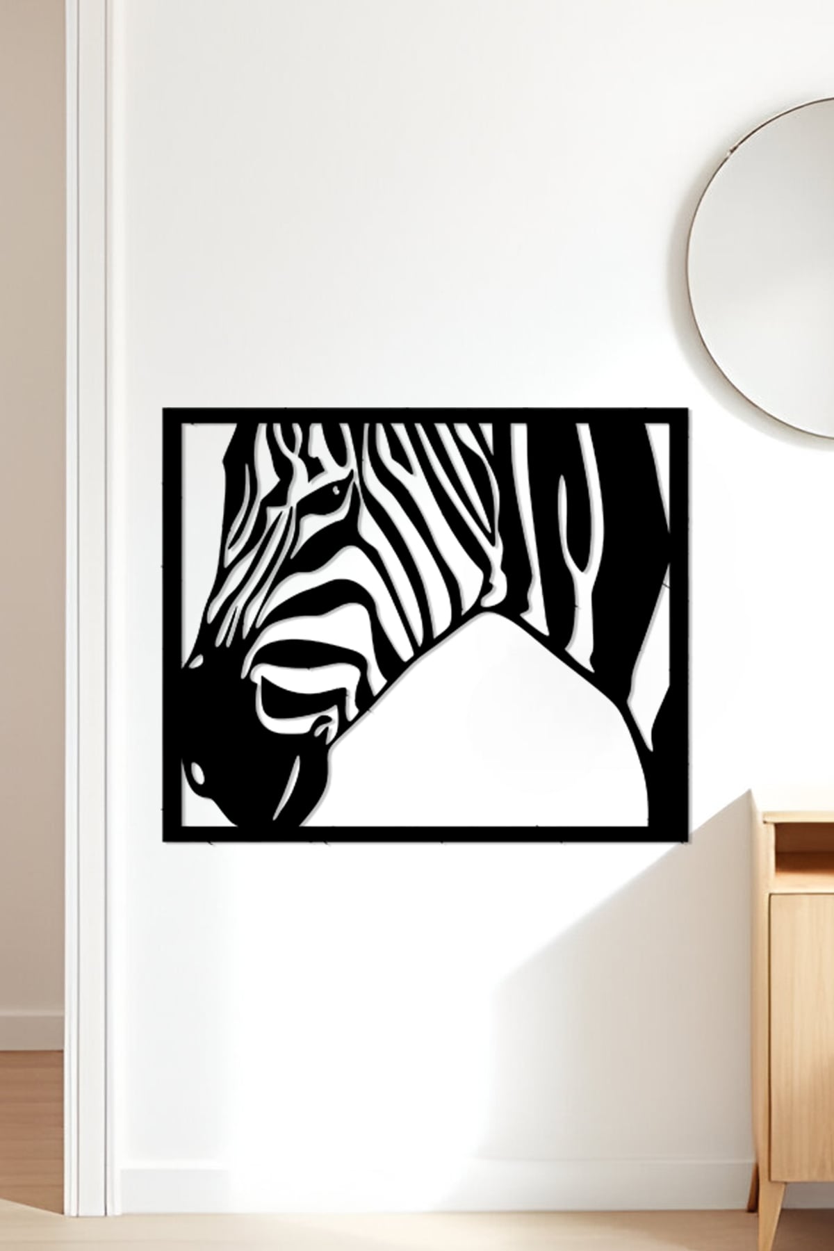 Zebra Wall Art, Wall Decor, Home Decor 3d model