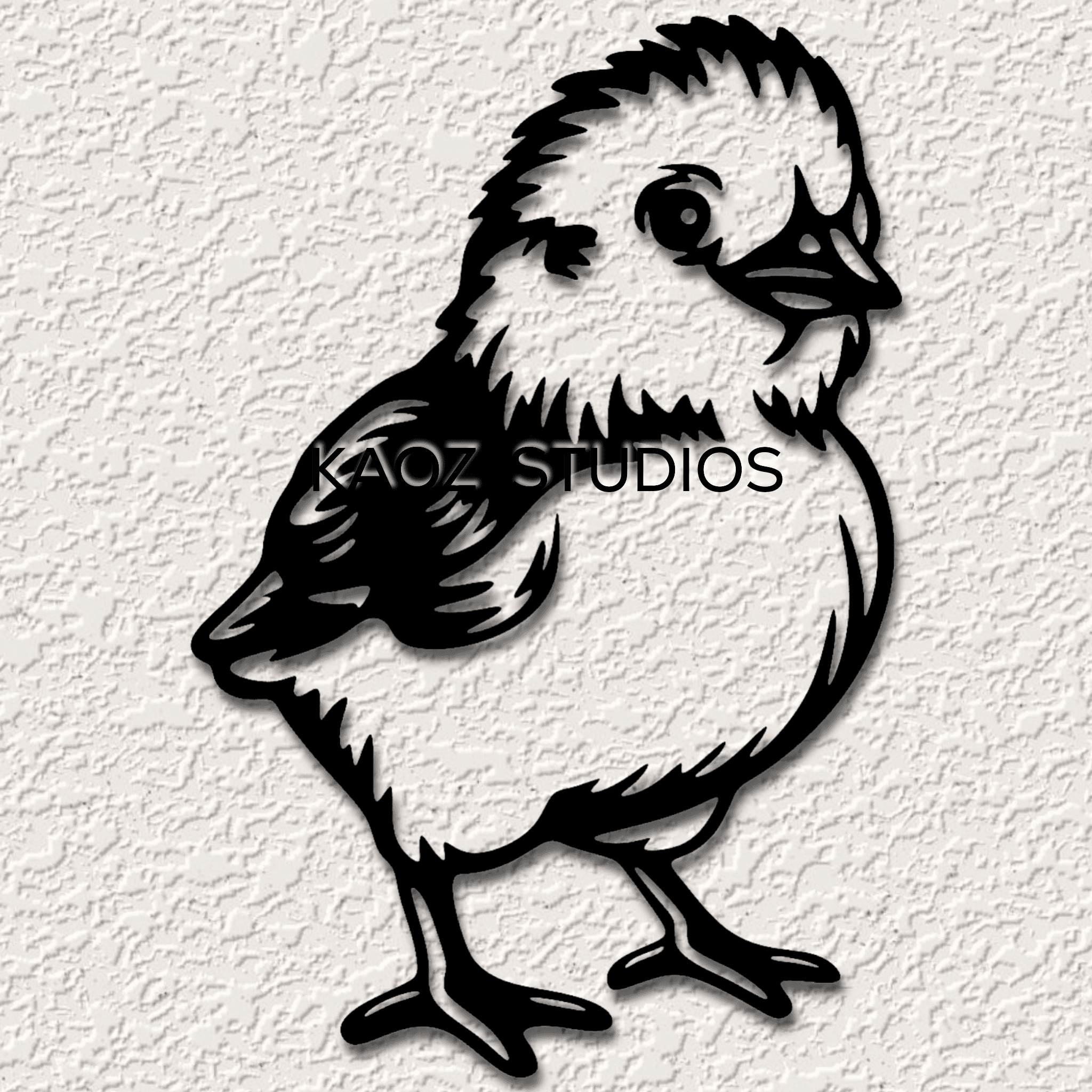 baby chick wall art chicken wall decor farmhouse decoration 3d model